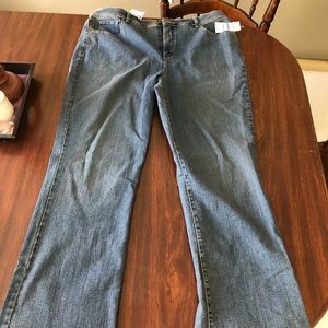 Style and Co. Tummy Control Bootcut Plus Jeans